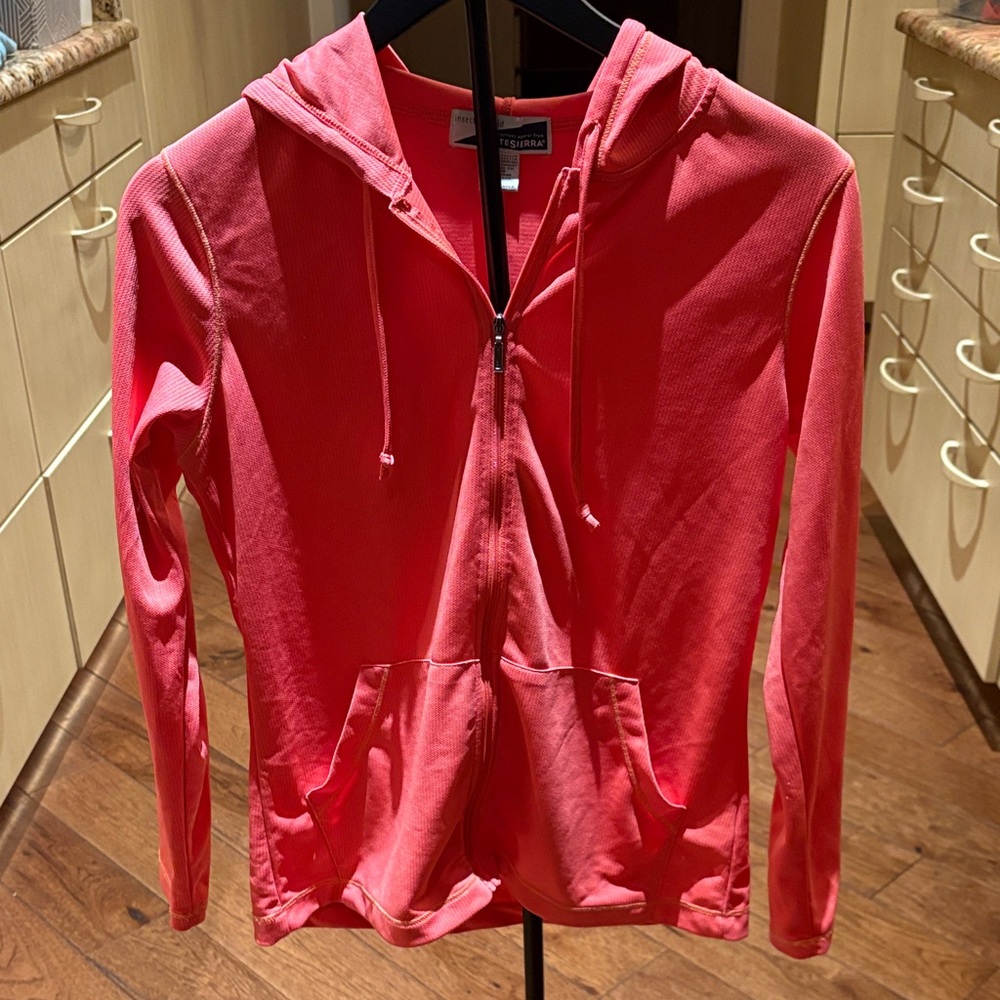 White Sierra Insect Shield Women's Orange Hoodie Size S